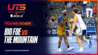 Big Foe Frances Tiafoe vs The Mountain Ben Shelton at UTS Los Angeles by Builder.ai Highlights