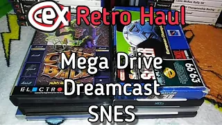 CeX Retro Haul - BARGAIN SNES game, Megadrive, Dreamcast and more