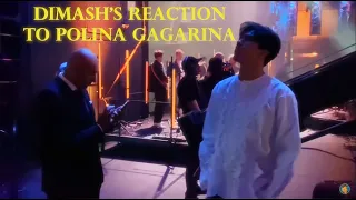 Реакция Димаша на Полину Гагарину|Dimash's reaction to Polina Gagarina