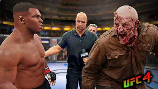 Mike Tyson vs. Walkin Dead (EA sports UFC 4)