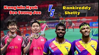 Rankireddy/Shetty Vs Kang Min Hyuk/Seo Seung Jae | Indonesia Open 2023 SF - NICE ANGLE