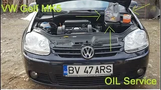 VW 1.4 - 16v (Golf Mk5) - Oil & Filter change (oil service reset)