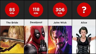 Comparison - Which Movie Characters Have Killed The Most?