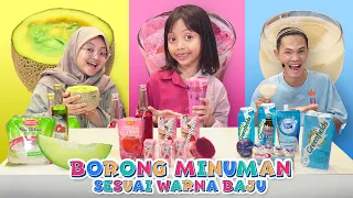 BORONG MINUMAN BUKA PUASA SESUAI WARNA BAJU 😍 DRAMA PARODI LEIKA VS TOMPEL VS BUNDA