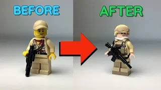 Best Way to Customize Your Lego Military Minifigures! #shorts