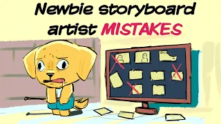 Common MISTAKES beginning storyboard artists make for animation