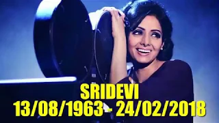 Tribute to Sridevi (1963-2018) The First Female Superstar of India