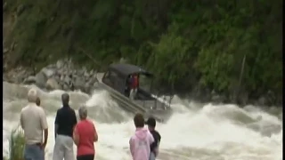 Jet boats battling the Payette River in Idaho