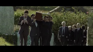 Waking Ned, funeral procession / Lotto man arrives
