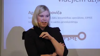 Seminārs “Ceļvedis datu apstrādē maziem un vidējiem uzņēmējiem” Rīgā (15.10.2019.)