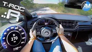VW T-Roc R (300hp) - 0-100 km/h acceleration🏁