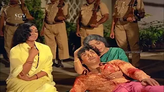 Excellent Emotional Climax Scene of Daari Tappida Maga Kannada Movie | Dr. Rajkumar | M. V. Rajamma