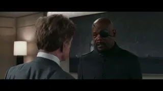 NICK FURY LE PIDE A ALEXANDER PIERCE MAS TIEMPO PARA ACTIVAR EL PROYECTO INSIGHT