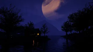 A Rainy Night on the Lake | Sleep Video