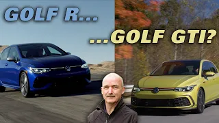 Comparing the GTI and Golf R! // TEST DRIVE | Motoring TV