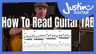 How to read guitar TAB for beginners | guitar lesson | examples | how to read tabs