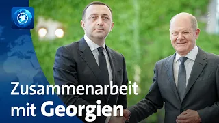 Georgiens Ministerpräsident Garibaschwili trifft Olaf Scholz
