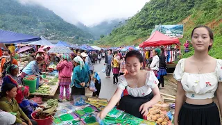 Chợ phiên vùng cao - Nơi những cô gái người Mông người Nùng xinh đẹp bán đủ các loại mặt hàng