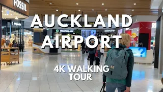 [4K] Auckland AKL International Airport Walking Tour - New Zealand
