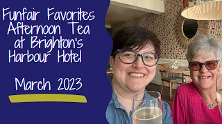 Funfair Favorites Afternoon Tea at Brighton’s Harbour Hotel
