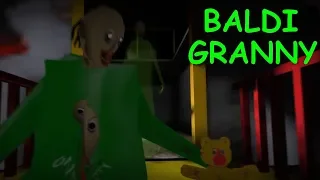 Baldi Granny Mod Full Game & Ending + Easter eggs