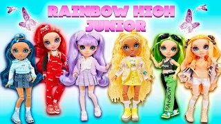 ВСЕ 6 Кукол Rainbow High Junior High 1 серии Обзор-Распаковка