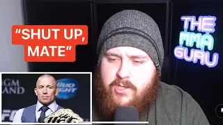 The MMA Guru reacts to GSP saying that the UFC shouldn’t have rounds!