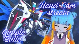 🤖Let's finish this! MGSD Freedom  [Gunpla Hand-Cam Stream]