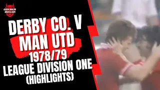 Derby Co v Man Utd 1978/79 Division One