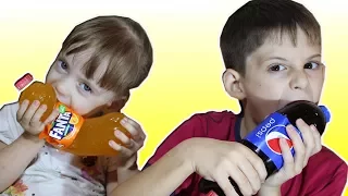 Делаем съедобное желе из Coca-Cola , Sprite ,  Fanta и Pepsi.