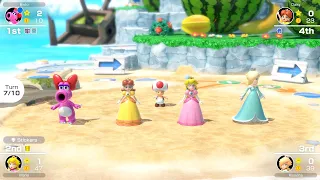 Mario Party Superstars #32 Yoshi's Tropical Island Peach vs Daisy vs Rosalina vs Birdo