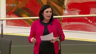 2018 06 14 006 Nationalratssitzung zeitversetzt Umweltministerin Elisabeth Köstinger ÖVP