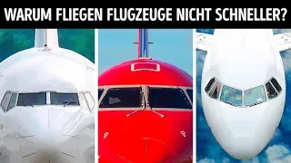 Warum Passagierflugzeuge nicht schneller fliegen