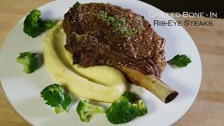 Grilled Rib-Eye Steak – Bruno Albouze