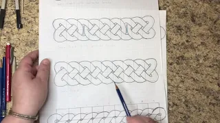 How to Draw a Basic Celtic Knot Braid Tutorial