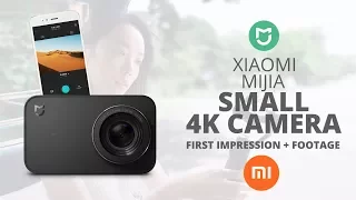 (NEW) Xiaomi Mijia Small 4K Camera - Walkthrough & First Impressions