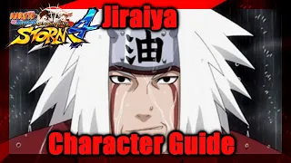 Jiraiya Character Guide | Reset Combos & Max Damage Combo to UJ - Naruto Storm 4