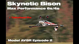 Skynetic Bison XT STOL 1750mm (68.8") Wingspan - PNP Model AV8R - Update
