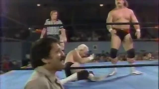 Manny Fernandez & Rick Rude vs. Mulkey Brothers [1986-10-18]