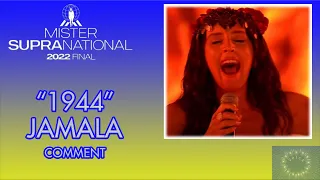 Jamala - "1944" | Mister Supranational 2022 🇵🇱 | Comment [EN/UA/PL]