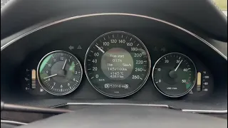 Mercedes Cls 320 cdi kickdown at 50km/h. ESP cutting power