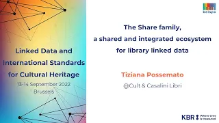 The Share family, a shared and integrated ecosystem for library linked data