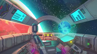 The 80s Dream lofi ~ Synthwave Space - Retrowave/Chillwave Lofi mix-Nostalgic Electo synthwave lofi