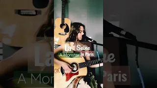 La Seine A Monster in Paris Guitar Cover (French)🇫🇷🫶 this was my favorite movie as a kid! #shorts