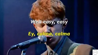 Easy Easy- King Krule (LETRA-LYRICS) -Live on Letterman (2013)