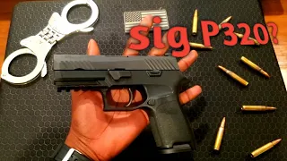 My first impressions on the Sig p320