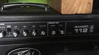 Replacing the knobs on a Peavey Bandit 112