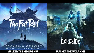 Escaping Gravity ✘ Darkside [Remix Mashup] - Alan Walker & TheFatRat (ft. WalkerTheWolfXXII)