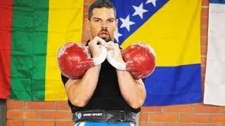 Mattia Amodio 90 reps (kettlebell long cycle) / Маттиа Амодио - 90 подъемов в длинном цикле