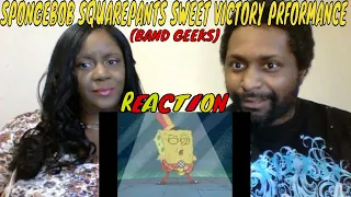 SpongeBob SquarePants Sweet Victory Performance 🎤 Band Geeks REACTION
